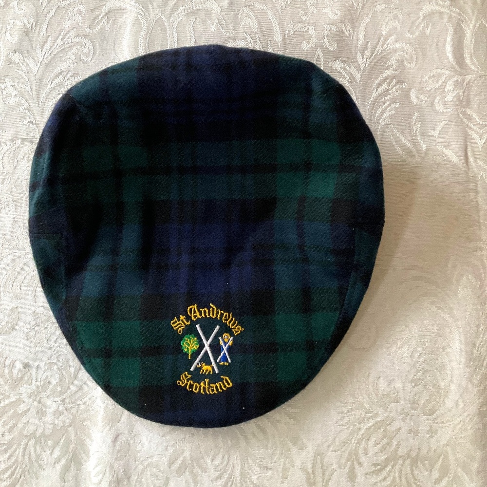 Men’s wool golf hat from St. Andrew’s in Scotland, size L